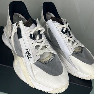 A pair of Fendi shoes with little use.